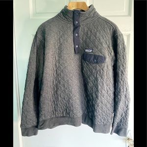 Patagonia Mens organic Cotton Quilt Snap-T Pullover